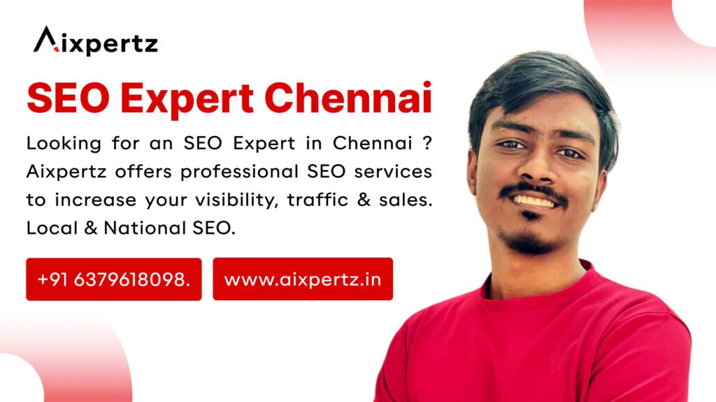 SEO Expert Chennai | Boost Your Business with Aixpertz (6379618098) 1 SEO consultant in Chennai